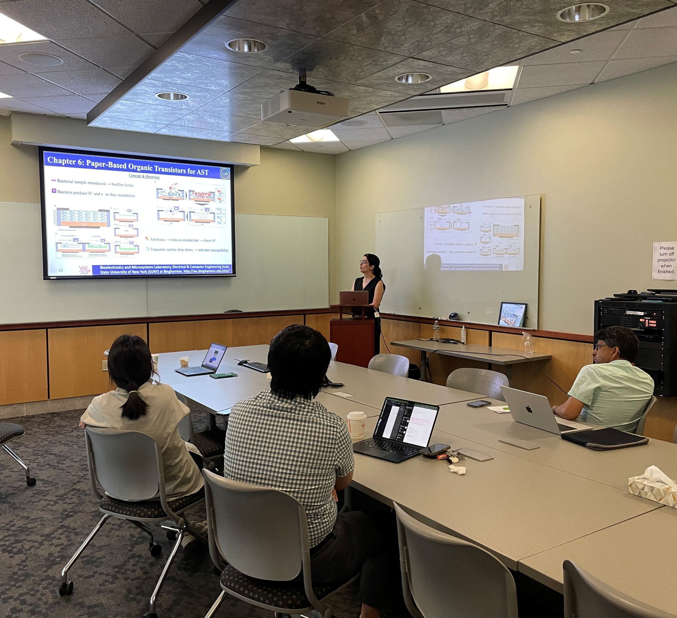 Zahra's Ph.D. defense